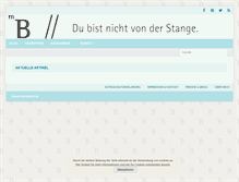 Tablet Screenshot of missbartoz.de